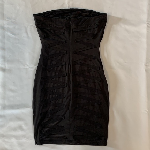 Nikibiki Sz.S Women’s Black Sequin Mini Dress (removal neck strap included) - Picture 4 of 8